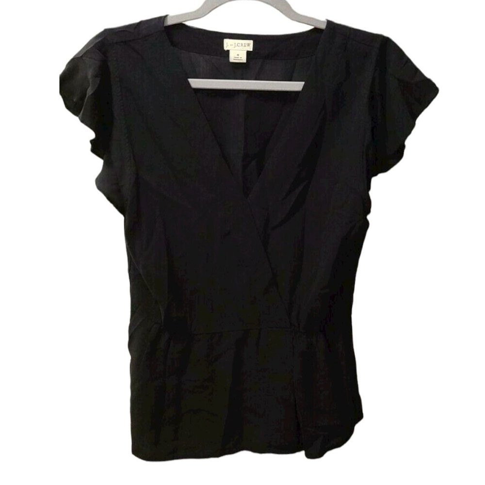 J By J. Crew Black Top / Blouse Women's Top Small